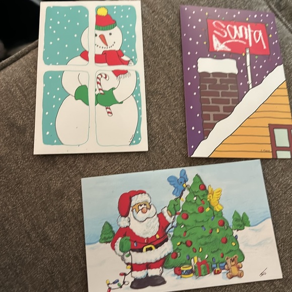 Cleo Christmas Kids Cards 1970s Classroom Project Home School Party Activity - Picture 4 of 6